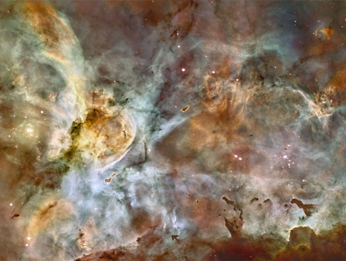Carina Nebula Panorama from Hubble 24 May